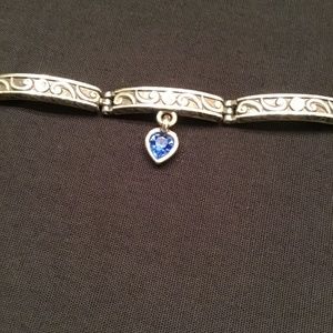 Brighton Bracelet with Sapphire Heart